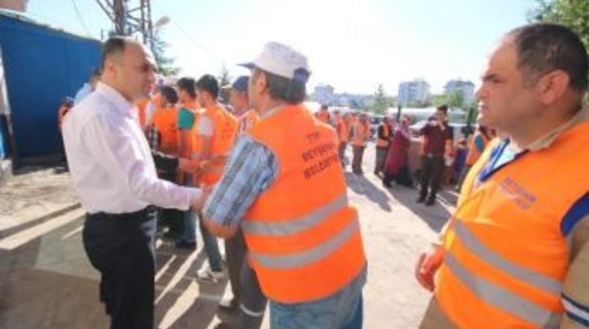 Beyşehir Belediyesi&rsquo;nde Bayramlaşma