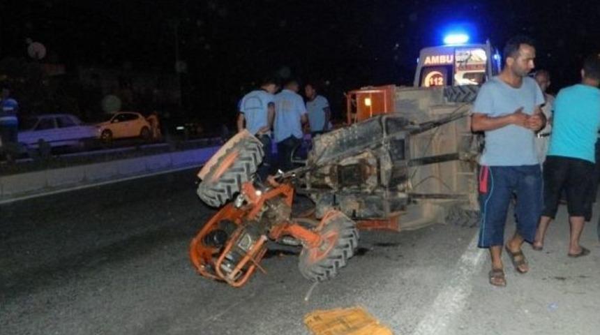 Bozyazı&rsquo;da Trafik Kazası: 2 Yaralı