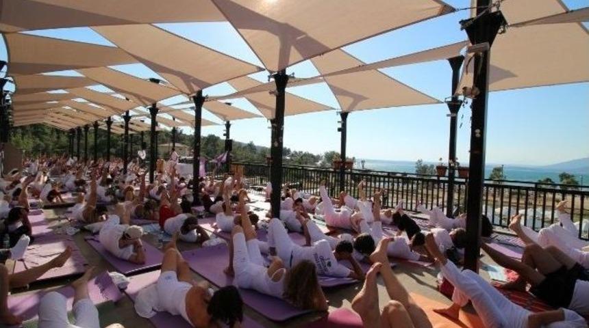 Uluslararası Yoga Festivali Didim&rsquo;de Yapıldı