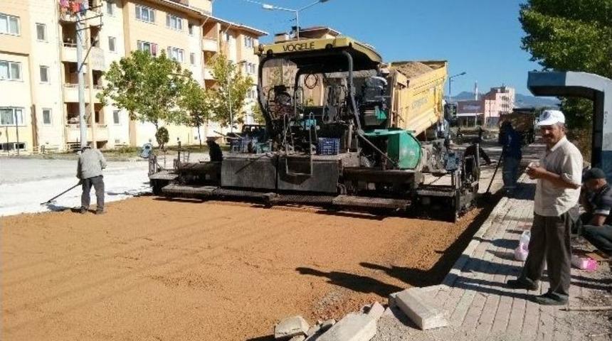 Hisarcık Belediyesi&rsquo;nden 10 Bin Ton Beton Asfalt
