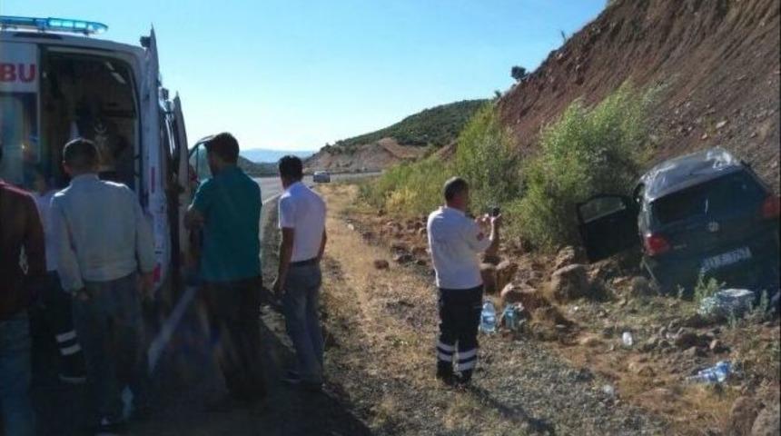 Bing&ouml;l&rsquo;de Trafik Kazası: 4 Yaralı