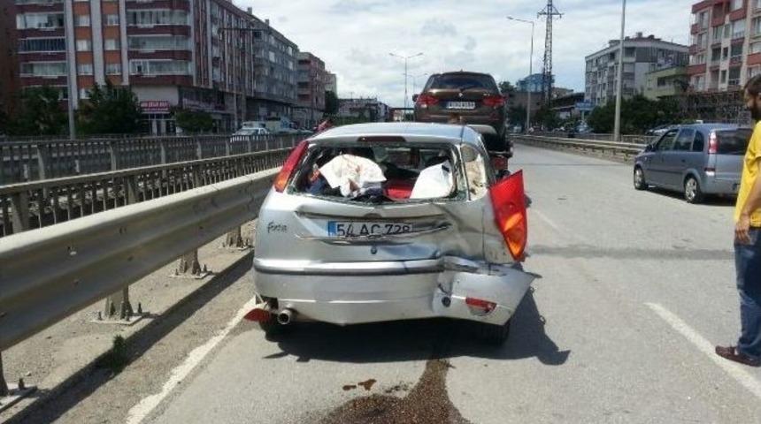 &Ccedil;arşamba&rsquo;da Trafik Kazası: 4 Yaralı