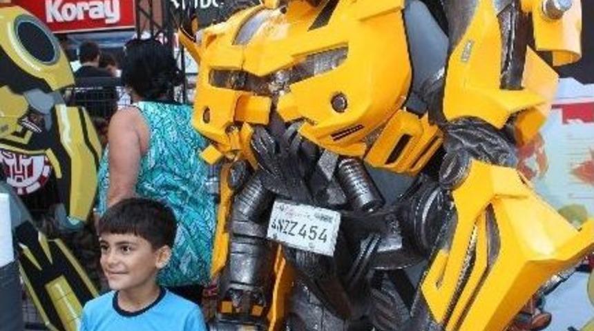 Transformers&rsquo;in Efsane Robotları Forum Mersin&rsquo;de &Ccedil;ocuklarla Buluştu