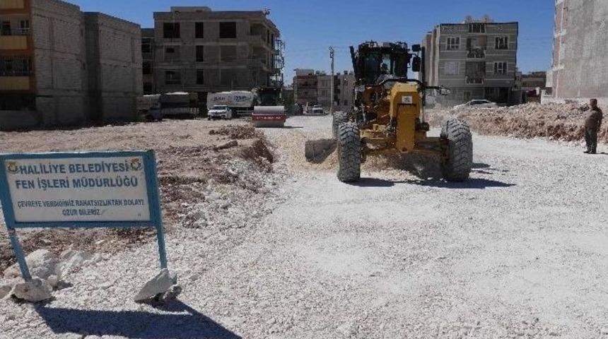 Haliliye&rsquo;de Yol Medeniyettir Anlayışıyla &Ccedil;alışmalar Devam Ediyor