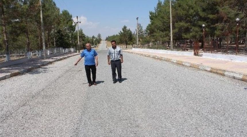 Samsat Belediyesinden Asfaltlama &Ccedil;alışması