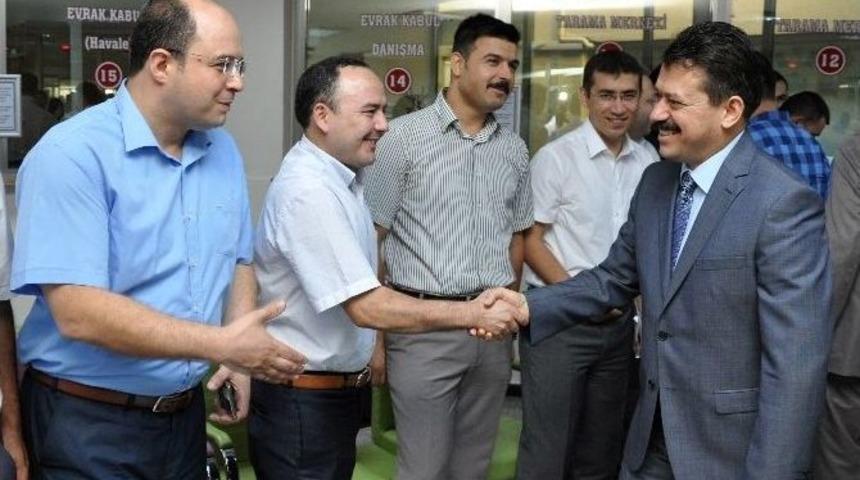 Adana Adliyesi&rsquo;nde Bayramlaşma