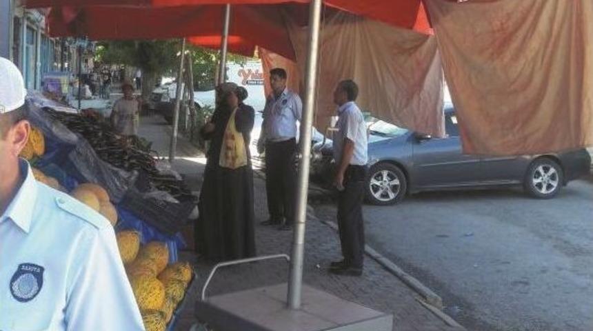 Muş&rsquo;ta Kaldırım İşgalleri