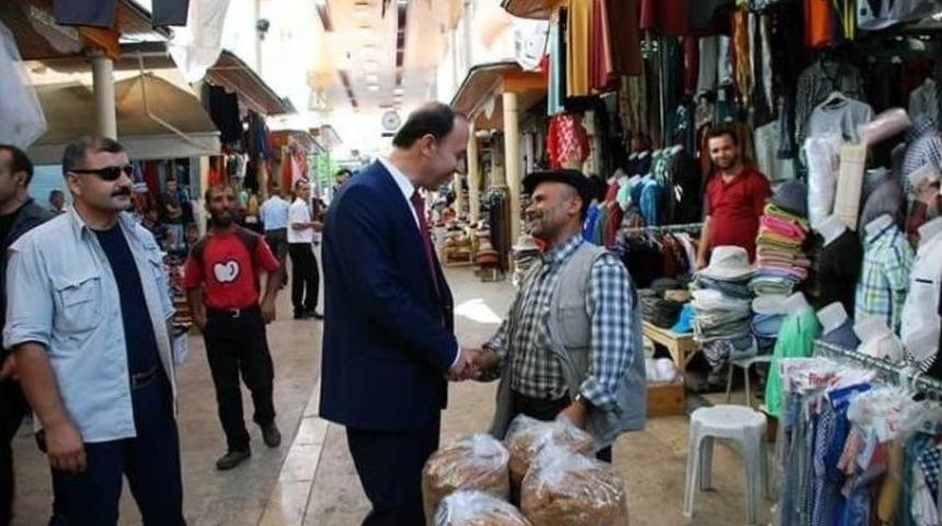 Vali Erin&rsquo;den, Esnafa Ziyaret