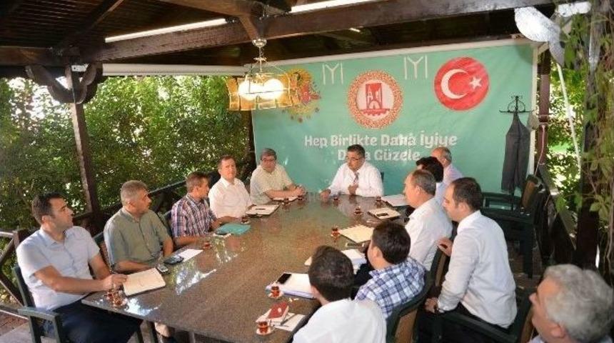 Başkan Yağcı&rsquo;nın Haftalık İstişare Toplantısı