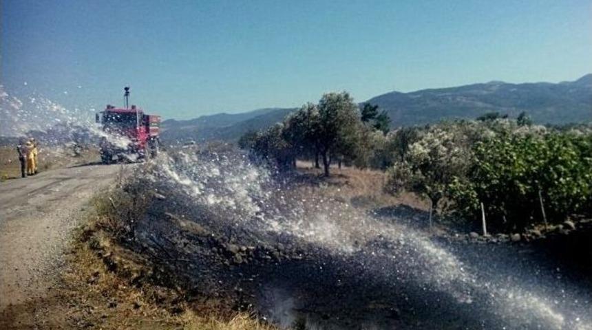 Havran&rsquo;da Mahalleyi Ateşten İtfaiye Kurtardı