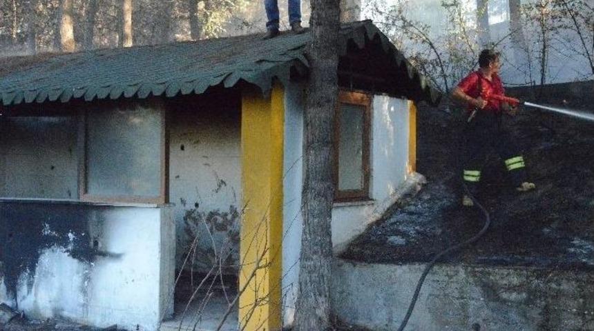 Diyarbakır&rsquo;da Benzinliğin Yanında &Ccedil;ıkan Yangın Korkuttu