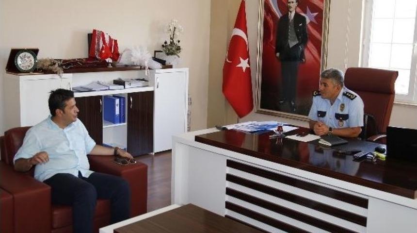 Başkan Gen&ccedil;&rsquo;ten, İl&ccedil;e Emniyet M&uuml;d&uuml;rl&uuml;ğ&uuml;&rsquo;ne Ziyaret