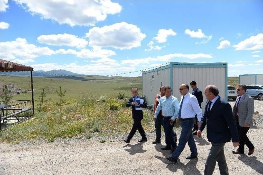 Vali Azizoğlu, 2. Osb Altyapı &Ccedil;alışmalarını Denetledi