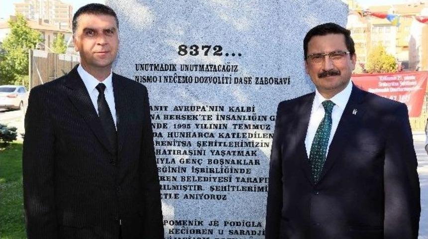 Ke&ccedil;i&ouml;ren Belediyesi, Srebrenitsa Şehitlerini Andı