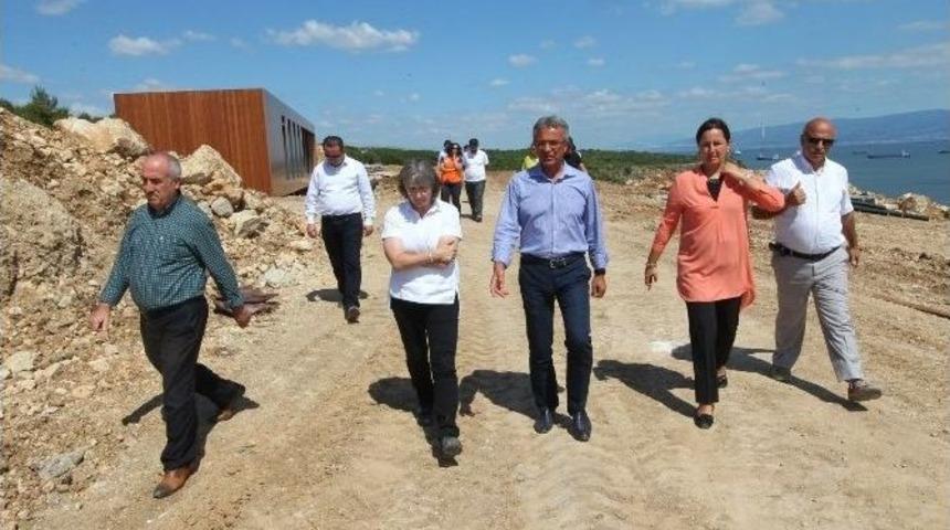 Başkan K&ouml;şker, Eskihisar Ve Tatlıkuyu&rsquo;da İncelemelerde Bulundu