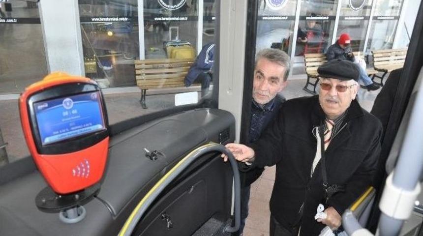 Gemlik Otobüslerinde 65 Yaş Krizi