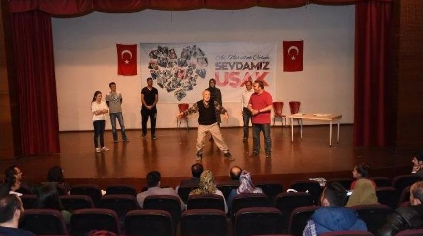 Uşak&rsquo;ta Tiyatro Kursları Başlıyor