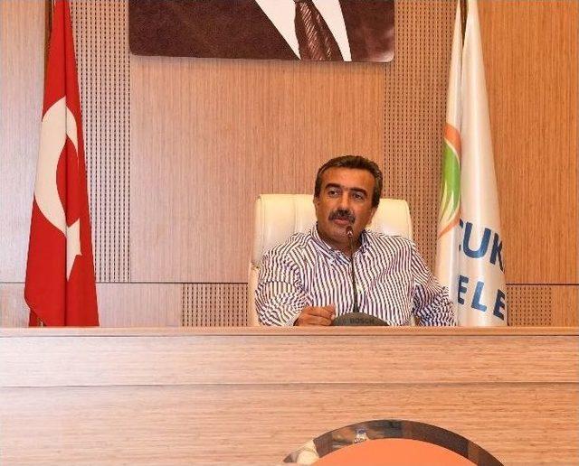 Başkan &Ccedil;etin Meclis &Uuml;yeleriyle Şehit Taziyesinde 1