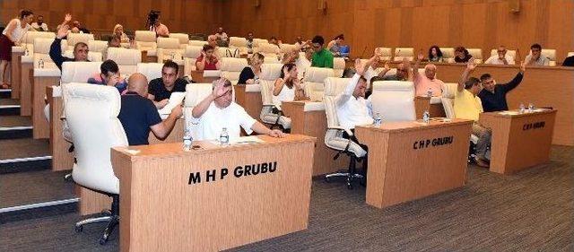 Başkan &Ccedil;etin Meclis &Uuml;yeleriyle Şehit Taziyesinde 2