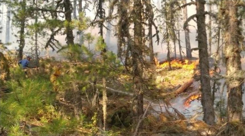 Madran Dağı&rsquo;ndaki Yangın Kontrol Altına Alındı