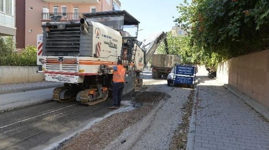 Muratpaşa Belediyesi Yol Ve Kaldırım &Ccedil;alışması Başlattı