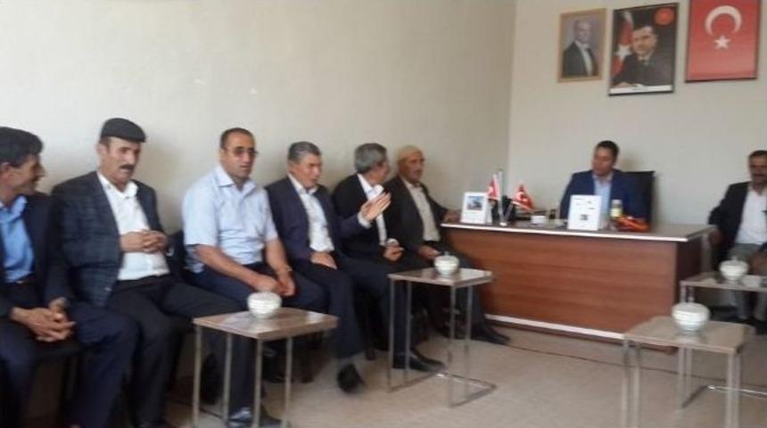 Muhtarlardan Başkan Yıldırım&ccedil;akar&rsquo;a Ziyaret