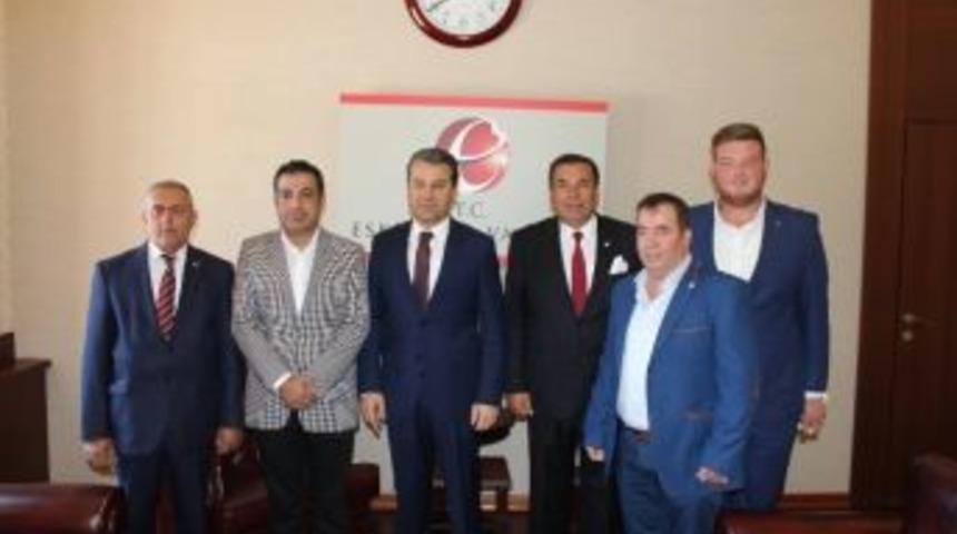 T&uuml;rk Kızılayı&rsquo;ndan Vali &Ccedil;elik&rsquo;e Ziyaret