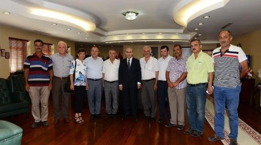 Muhtarlar Vali Demirtaş&rsquo;ı Ziyaret Etti