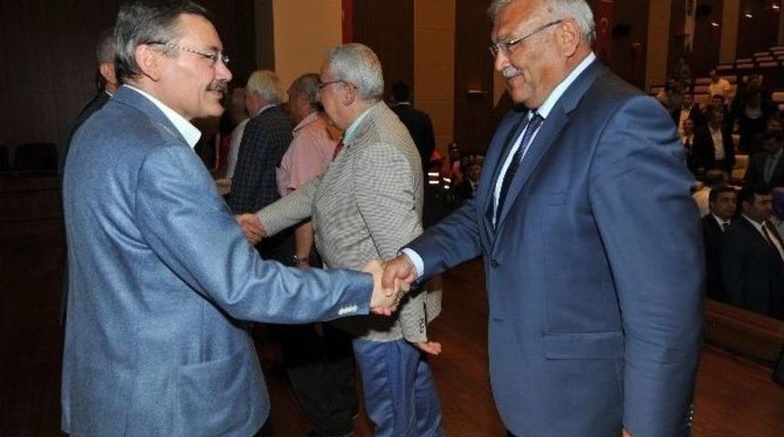 Ankara B&uuml;y&uuml;kşehir Belediye Başkanı G&ouml;k&ccedil;ek, Personeliyle Bayramlaştı