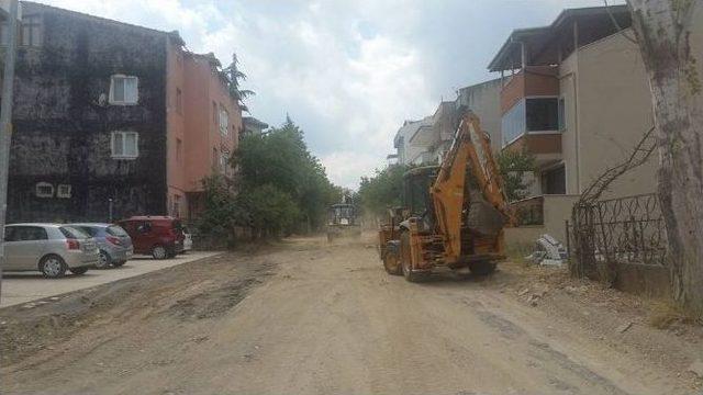 Süleymanpaşa’da Kaldırım Ve Yol Düzenleme Çalışmaları