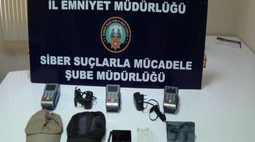 Atm&rsquo;lere D&uuml;zenek Yerleştiren Şahıs Su&ccedil;&uuml;st&uuml; Yakalandı