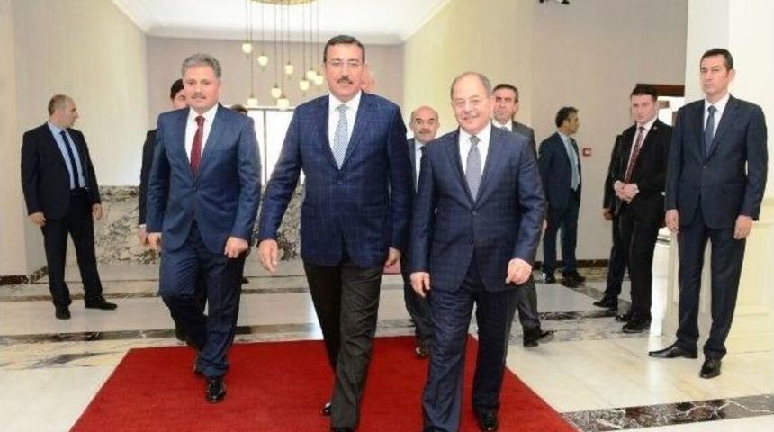 Bakan T&uuml;fenkci Ve Malatya Milletvekillerinden Bakanlıklara Ziyaret