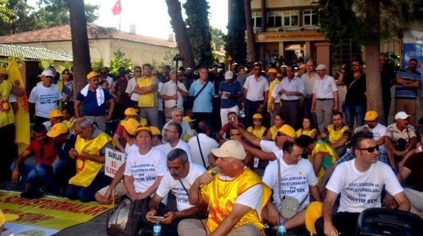 Aydın Eğitim-sen Şubesi&rsquo;nden Eylem