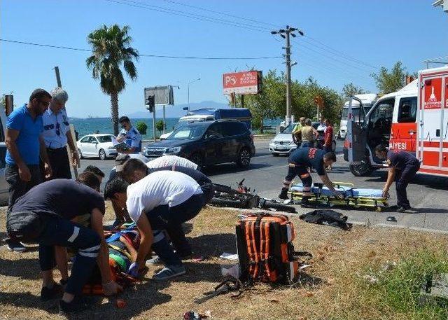 Aliağa’da Trafik Kazası: 2 Yaralı