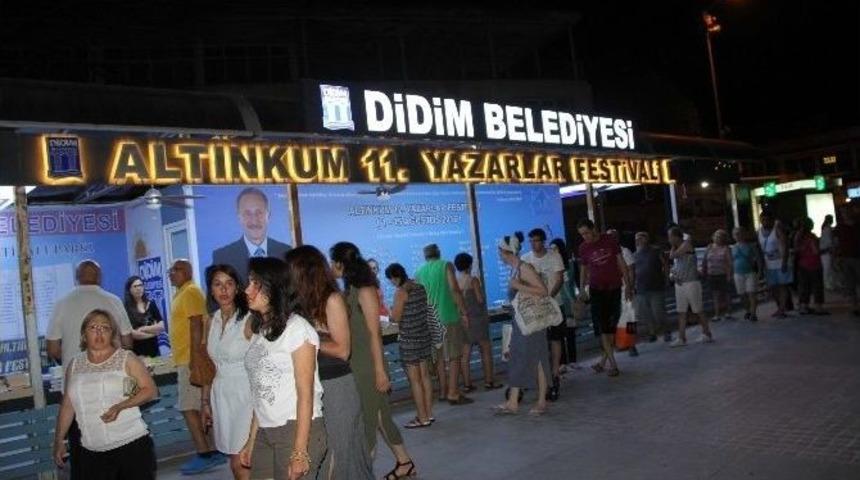 Didim 12. Altınkum Yazarlar Festivali Hazırlıkları Tamamlandı