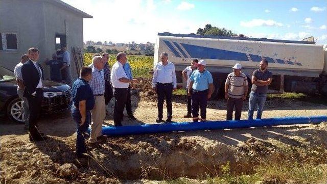 Genel Müdür Başa, Başkan Akay İle Birlikte Teski’nin Çerkezköy Yatırımlarını İnceledi