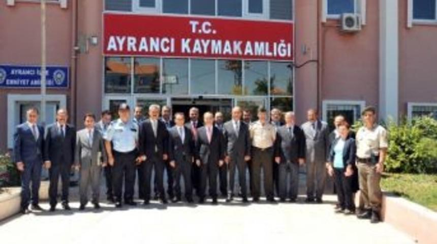 Vali Tapsız&rsquo;dan Ayrancı İl&ccedil;esine Ziyaret