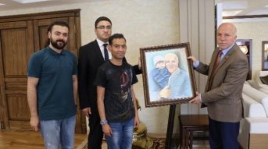 Yakutiye Ak Gen&ccedil;lik&rsquo;ten, Başkan Sekmen&rsquo;e Teşekk&uuml;r Ziyareti