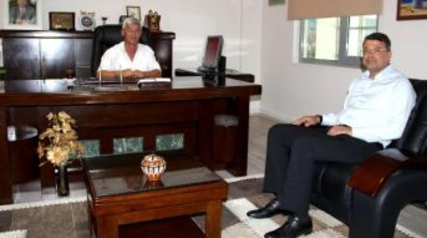 Başkan Turgut&rsquo;tan Silifke Koop Başkanı Tol&rsquo;a Ziyaret