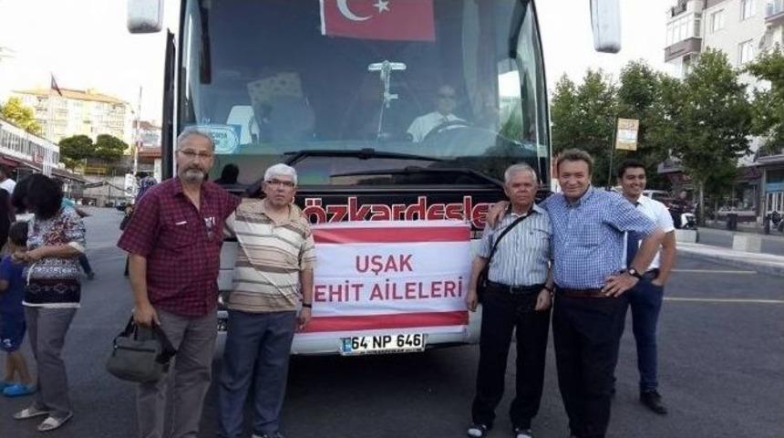 Uşak Belediyesi Şehit Ailelerini Karadeniz Turuna G&ouml;nderdi