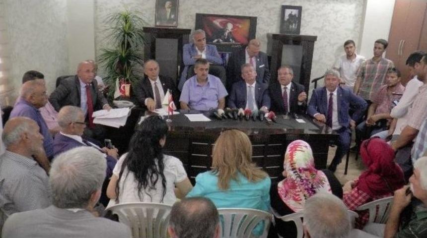 Chp&rsquo;li Heyet Şanlıurfa&rsquo;da