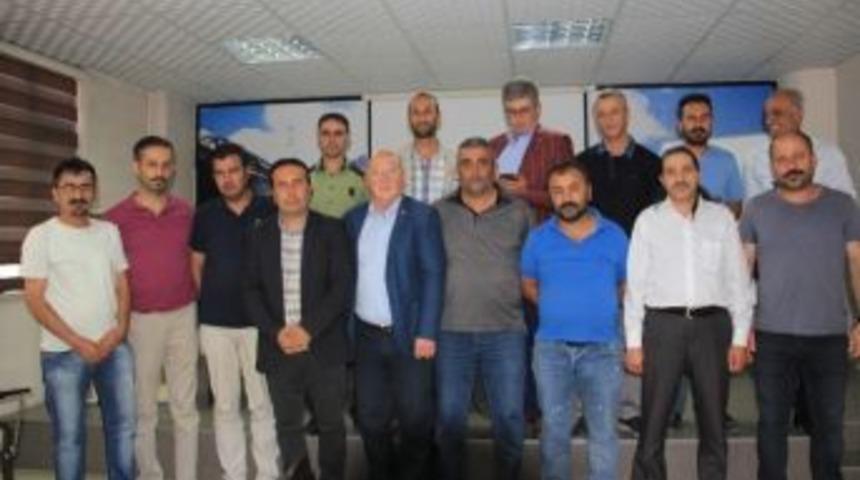 T&uuml;rkiye Gazeteciler Konfederasyonu Heyeti Hakkari&rsquo;de