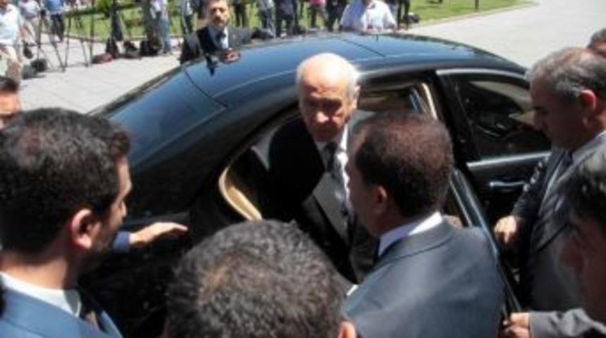 Mhp Lideri Bah&ccedil;eli, Ankara Adliyesi&rsquo;nde