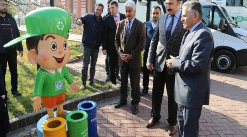 Melikgazi Belediyesi Geri D&ouml;n&uuml;ş&uuml;m Projeleri İle T&uuml;m T&uuml;rkiye&rsquo;ye &Ouml;rnek Oluyor