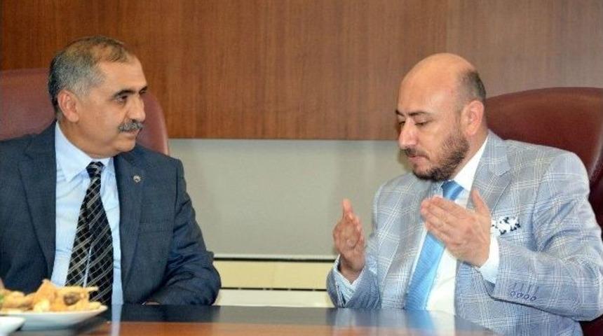 Vali Ko&ccedil;ak&rsquo;ın Ayto Ziyaretinde Serbest B&ouml;lgeler Konuşuldu