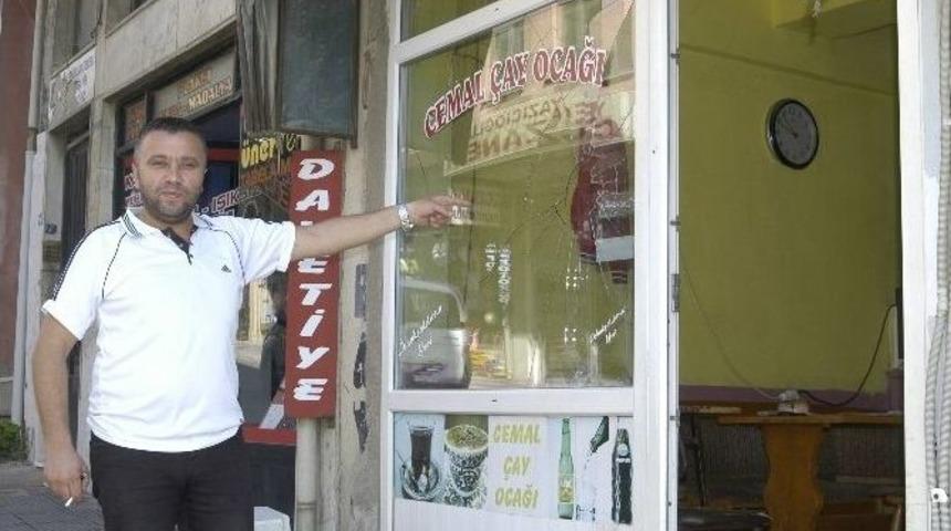 &Ccedil;ay Ocağına Taşlı Saldırı