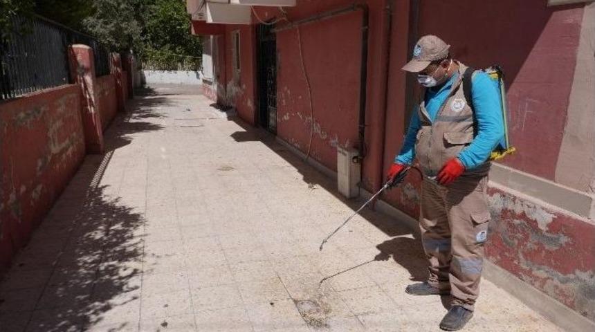 Haliliye&rsquo;de Haşere İle Etkili M&uuml;cadele S&uuml;r&uuml;yor