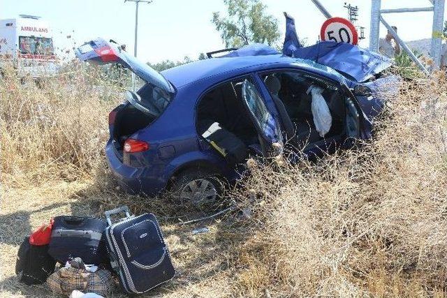 Akhisar’da Trafik Kazası 1 Kişi Hayatını Kaybetti