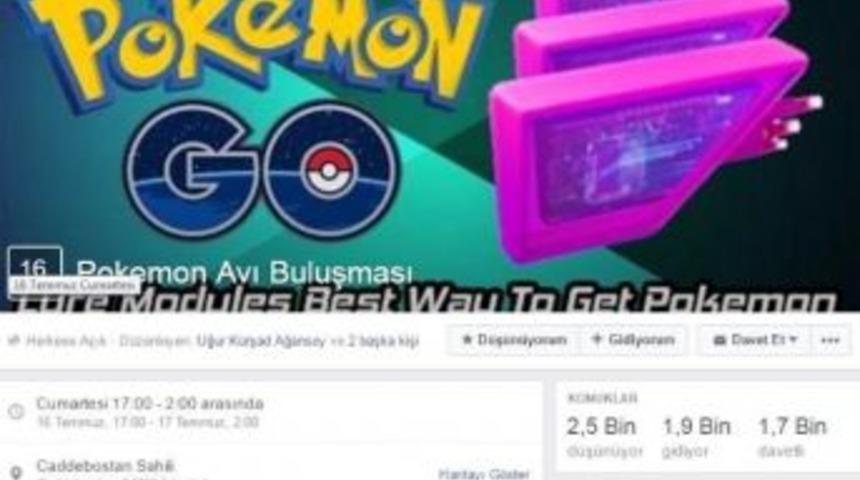 &rsquo;pokemon Avı Buluşmasına&rsquo; Şimdiden 2 Bin Kişi Gidiyor