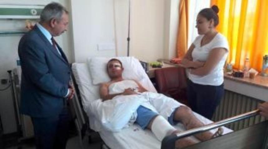 Yaralı Askerin Gata&rsquo;daki Tedavisi S&uuml;r&uuml;yor